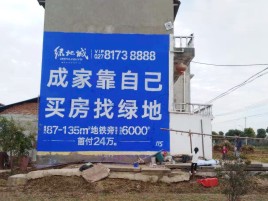 木里墙体广告位置选择重要性