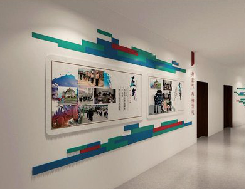 木里企业文化墙用什么材料好？